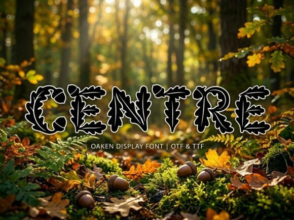 Centr: The Decorative Typeface That Elevates Handmade Branding