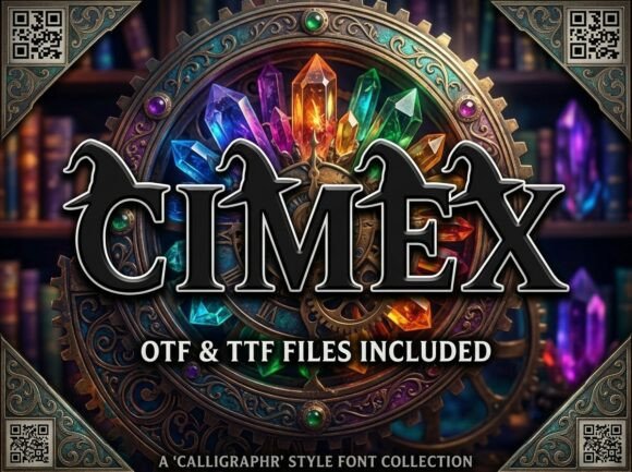 Cimex: The Decorative Typeface That Elevates Handmade Product Design