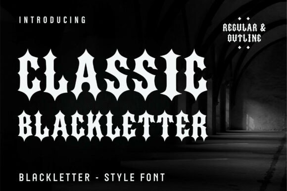 Classic Blackletter: The Bold Typeface for Campaigns That Demand Attention