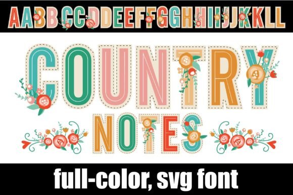 Country Notes: The Tactile Typeface for Bold Campaign Headlines
