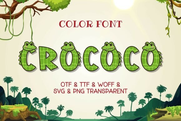 Crococo: The Playful Color Font for Engaging Web Design