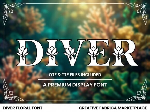 Diver: A Sophisticated Serif Font for Editorial Design