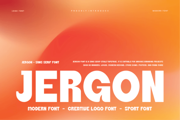 Jergon: The Bold Sans Serif Typeface for Scroll-Stopping Campaigns