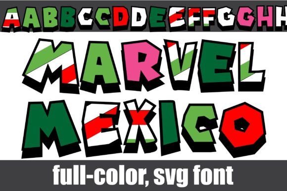 Marvel Mexico: The Bold Typeface for Vibrant Editorial Design