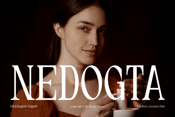 Nedogta: A Modern Luxury Serif for Sophisticated Branding