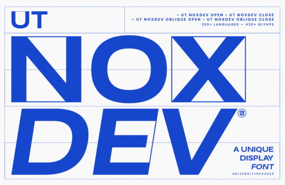 Noxdev: A Designer's Verdict on a Bold Sans Serif