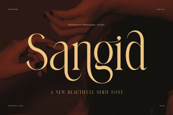 Sangid: The Elegant Serif Font for High-Impact Campaigns