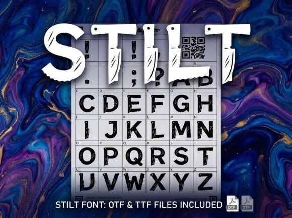 Stilt: A Premium Decorative Typeface for Modern Editorial Design