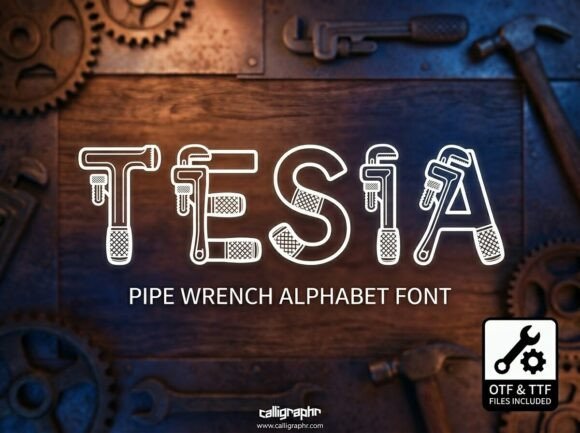 Tesia: The Premium Display Typeface That Elevates Campaign Visuals