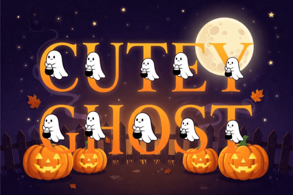 Upgrade Your Brand with the Cutey Ghost Typeface